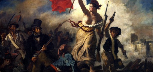 Eugène_Delacroix- La libertà sopra le barricate