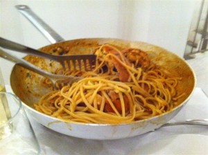 Linguine al batti batti