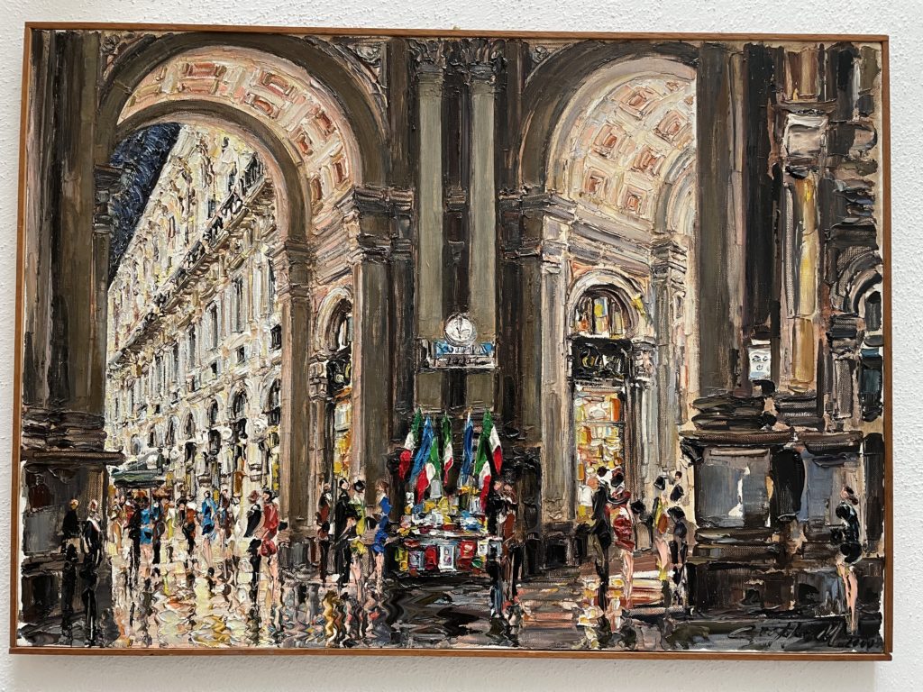 2000 – Entrata in Galleria (50 x 70).